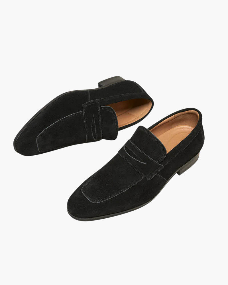 Noélie Suede Loafers