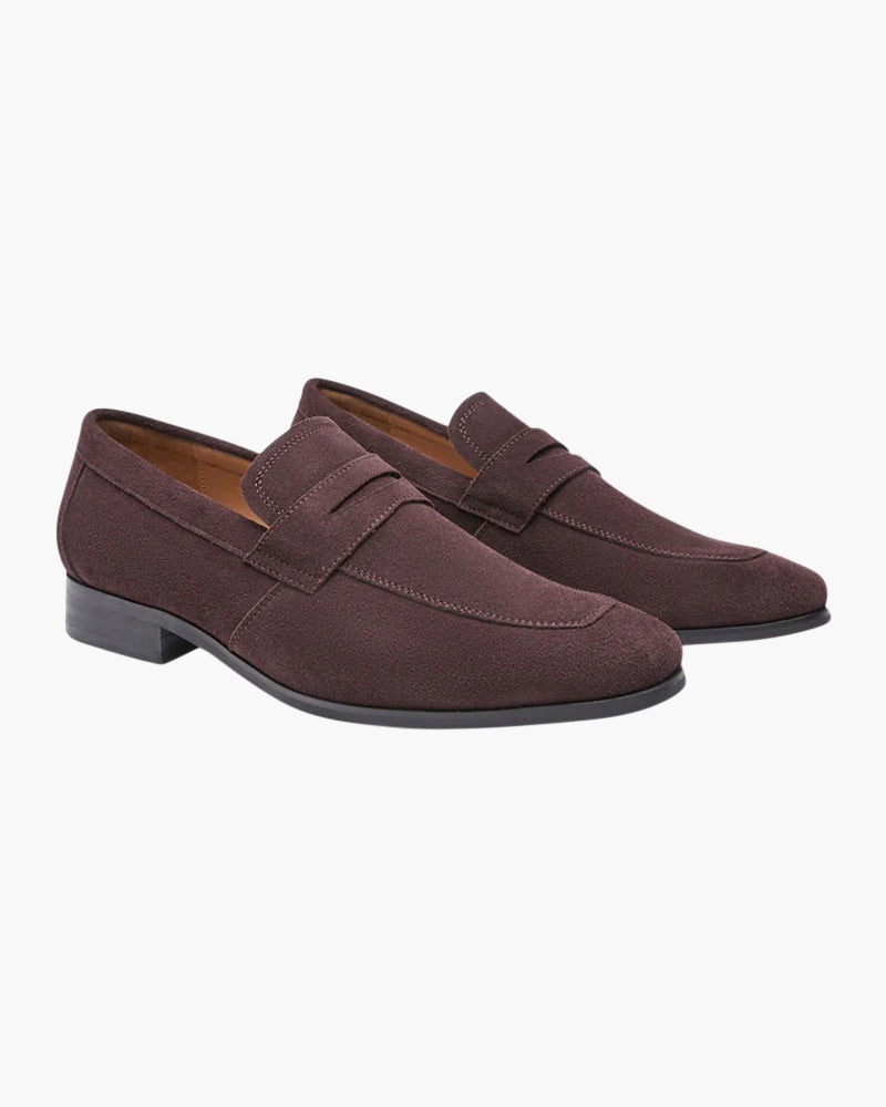 Noélie Suede Loafers