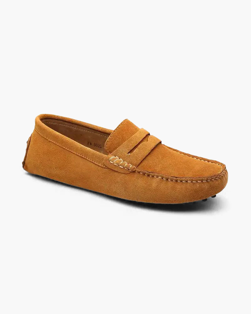Suede Marcelline Loafers