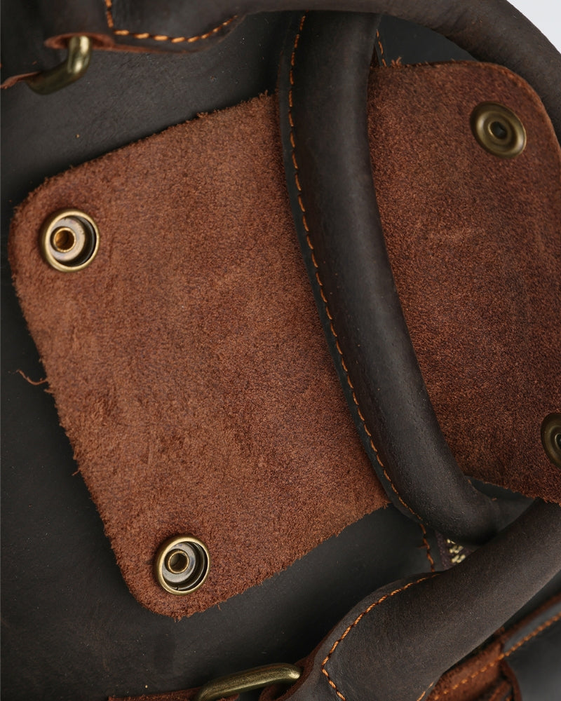 Montague Leren Duffle tas