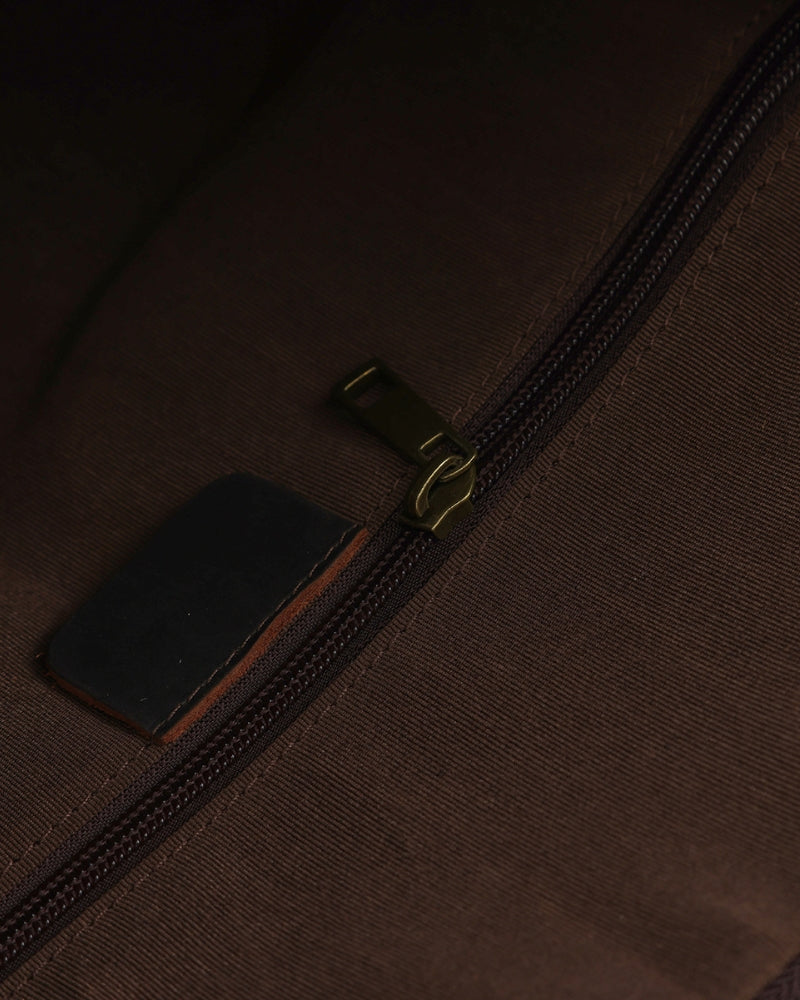 Montague Leren Duffle tas