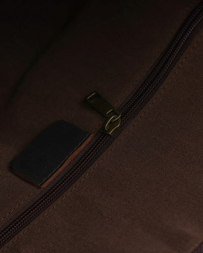 Montague Leren Duffle tas