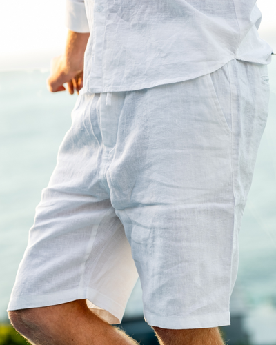 Casablanca - Premium Linen korte broek