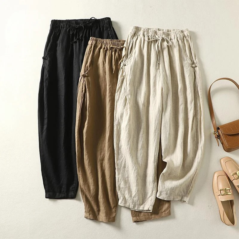 Montreux & Blaine™ linen trousers