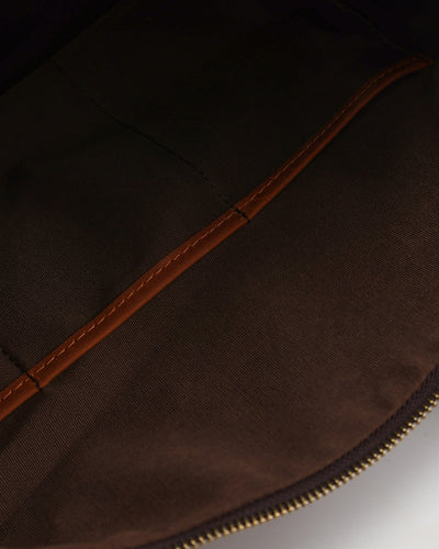 Montague Leren Duffle tas