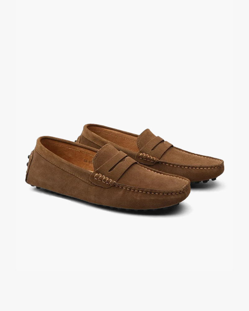Suede Marcelline Loafers