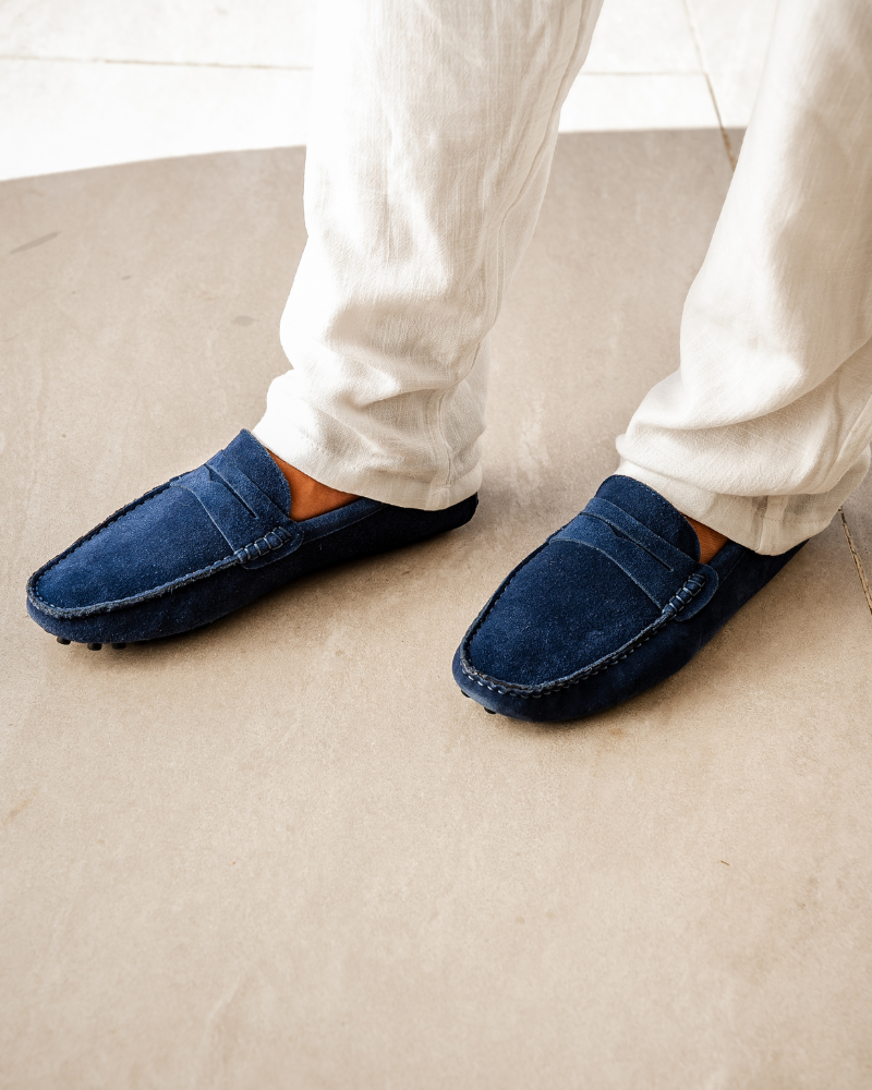 Suede Marcelline Loafers
