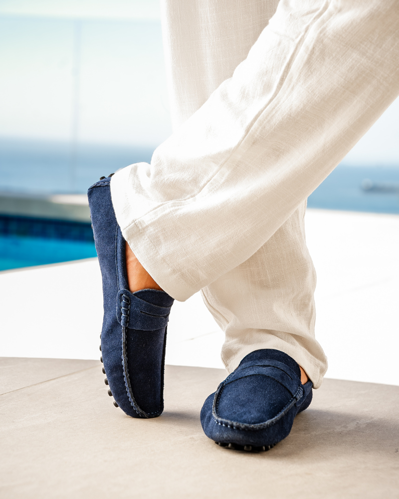 Suede Marcelline Loafers