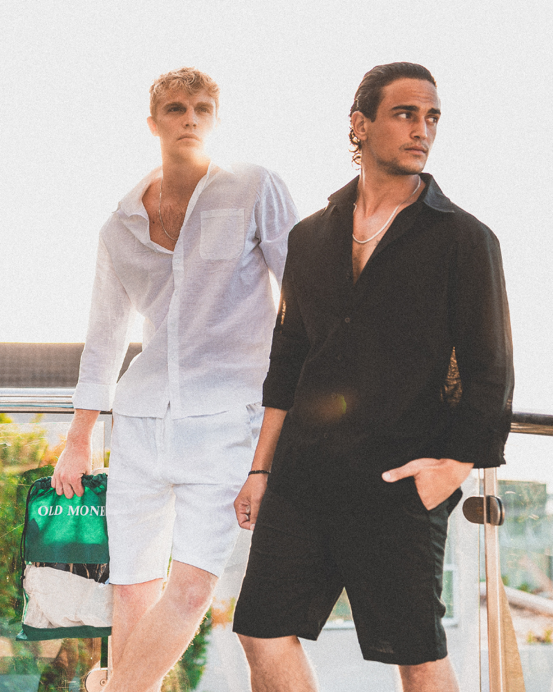 Casablanca - Premium Linen korte broek