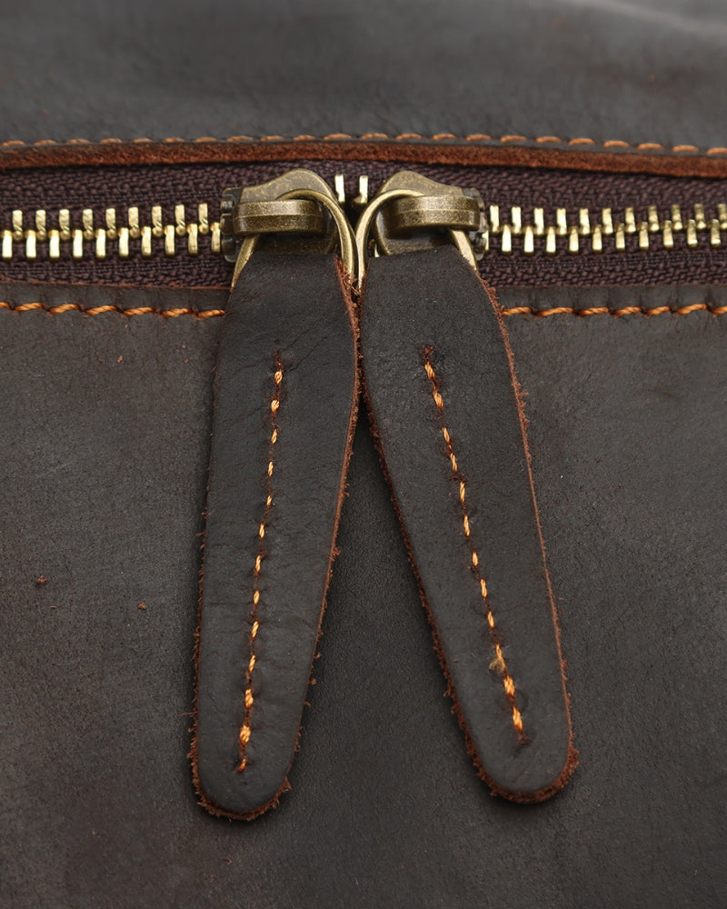 Montague Leren Duffle tas