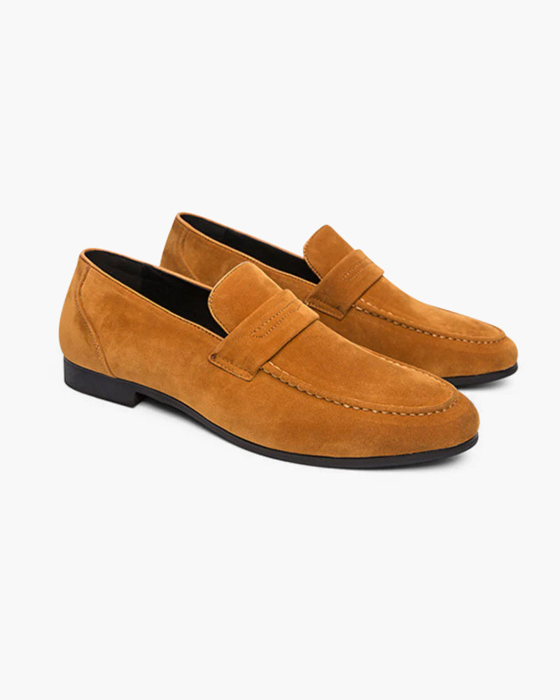 Noélie Suede Loafers