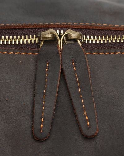 Montague Leren Duffle tas