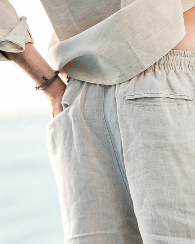 Casablanca - Premium Linen korte broek