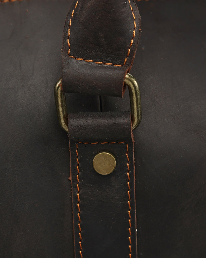 Montague Leren Duffle tas