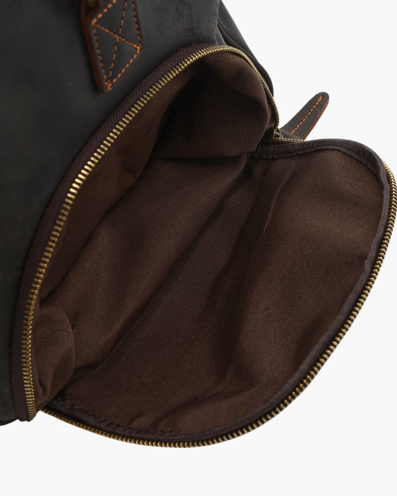 Montague Leren Duffle tas