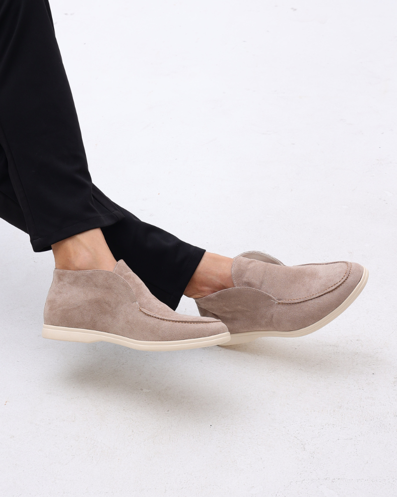 Céleste High Suede Loafers