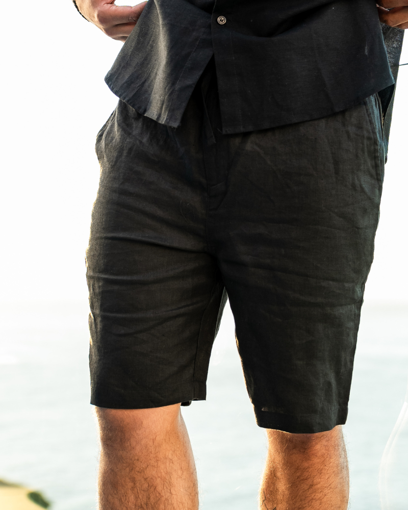 Casablanca - Premium Linen korte broek