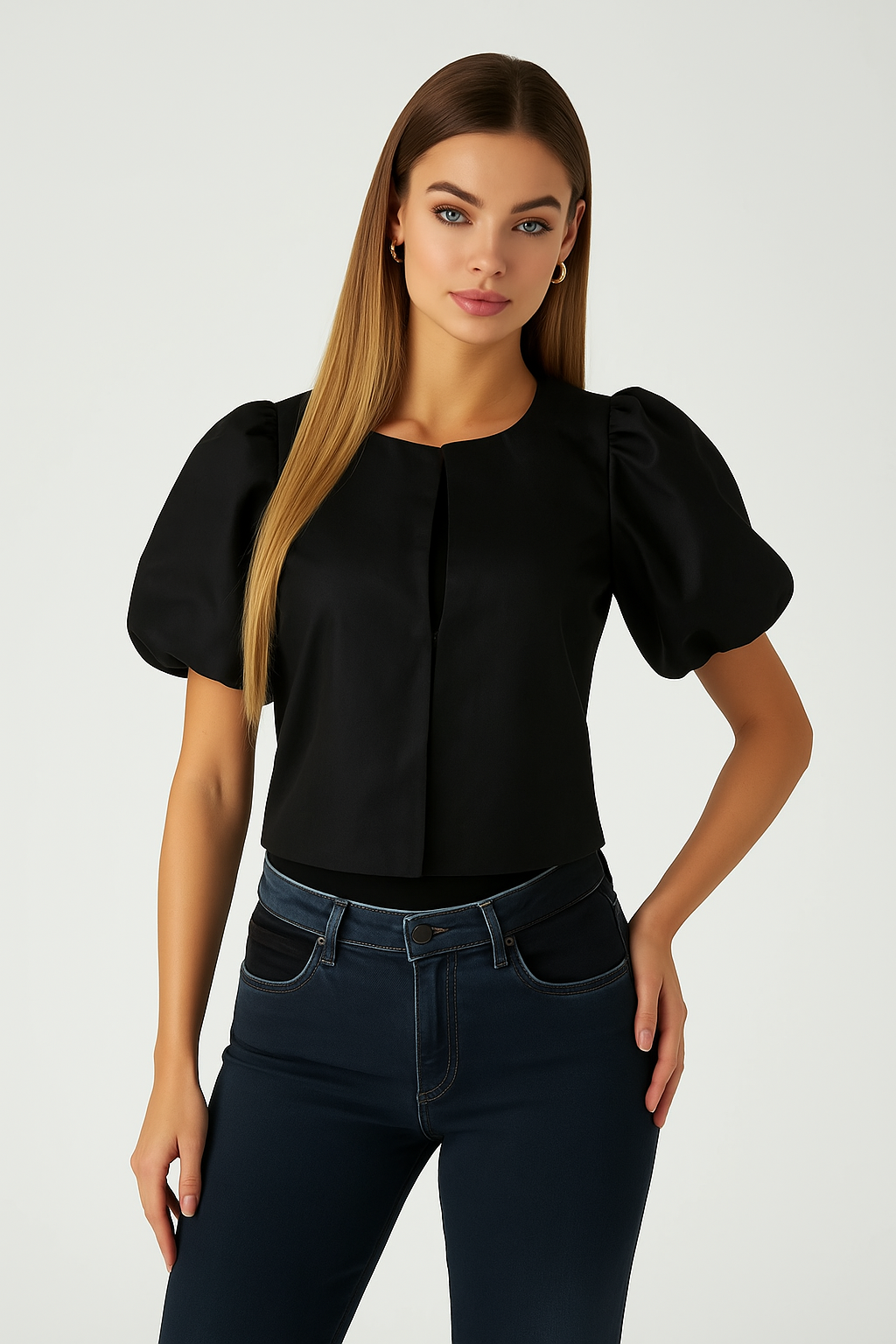 puffy blouse
