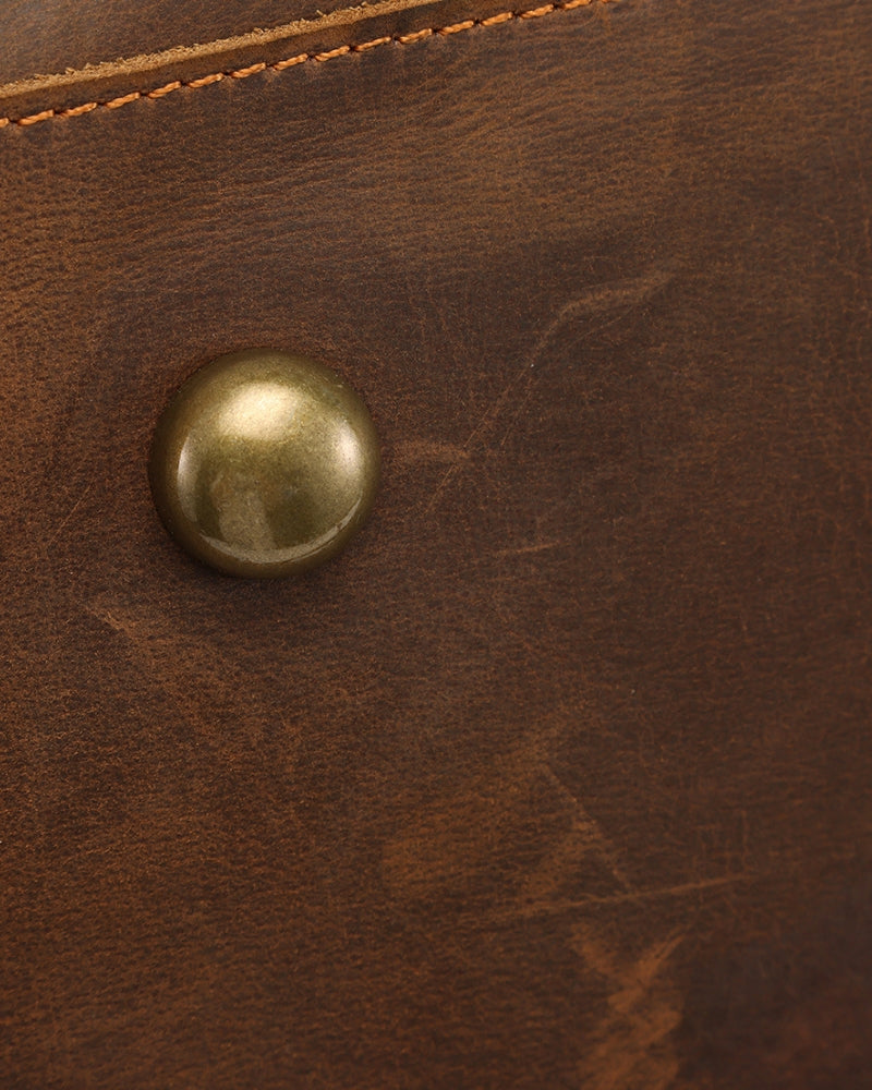 Montague Leren Duffle tas