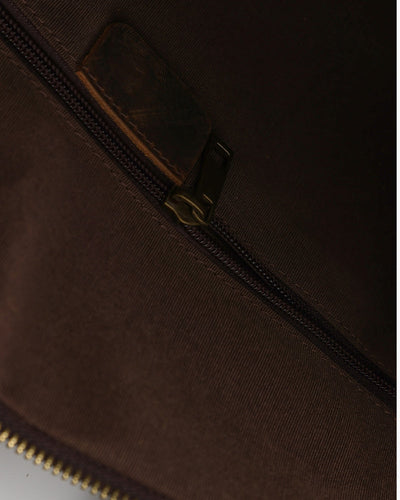 Montague Leren Duffle tas