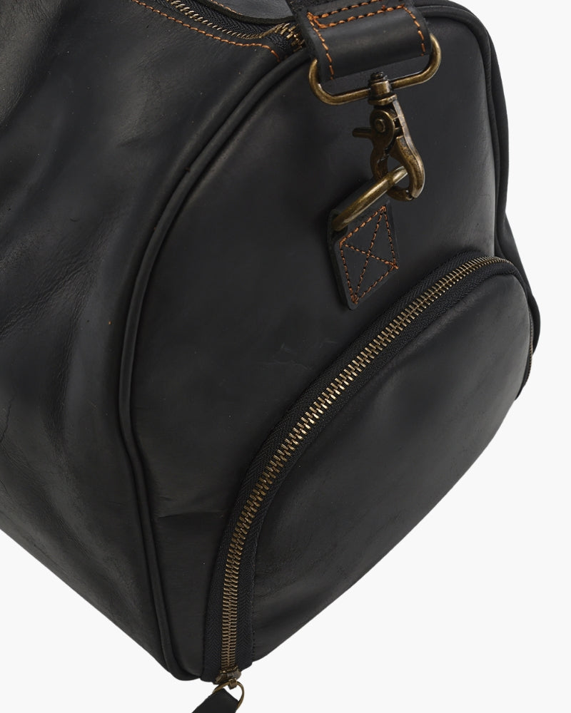 Montague Leren Duffle tas