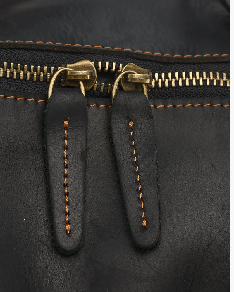 Montague Leren Duffle tas