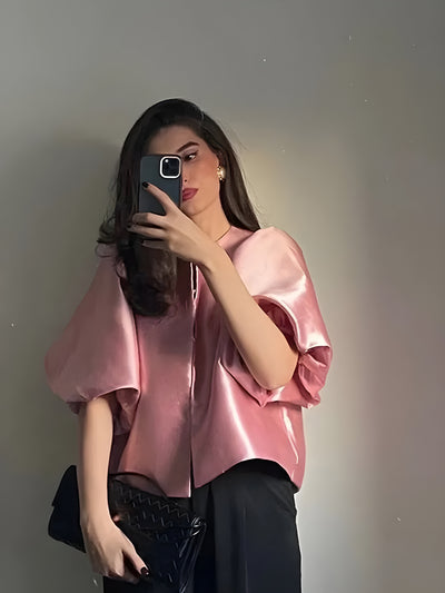 puffy blouse
